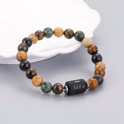 Schütze Armband • Tigeraugen & Persönlichkeitsstein • Individuelles Sternzeichen Schmuckstück